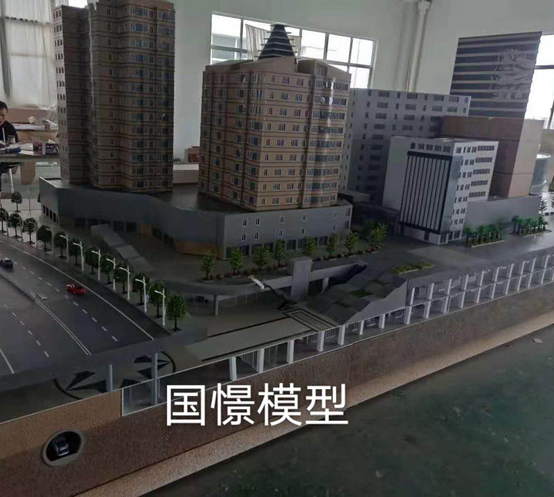 蓬安县建筑模型