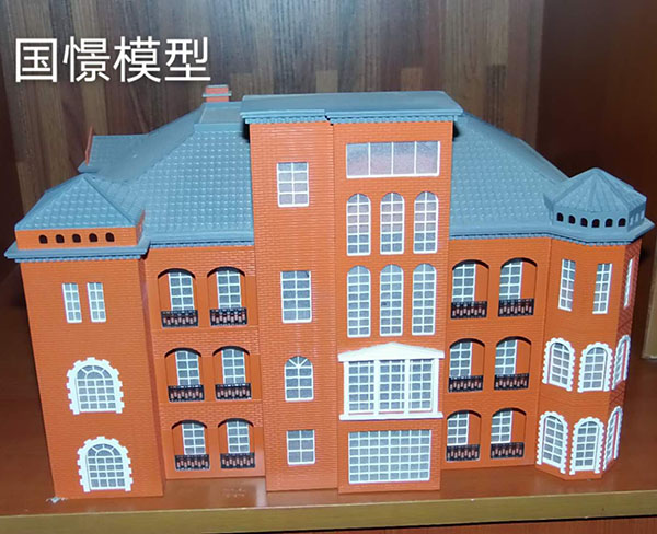 蓬安县建筑模型