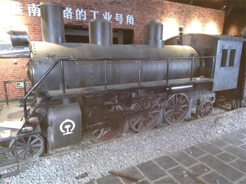 蓬安县蒸汽火车模型